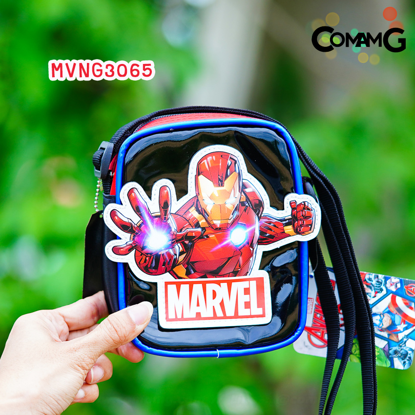 กระเป๋าเด็ก กระเป๋าสะพายข้างเด็กผู้ชายทรงสี่เหลี่ยมผืนผ้า ลิขสิทธิ์แท้