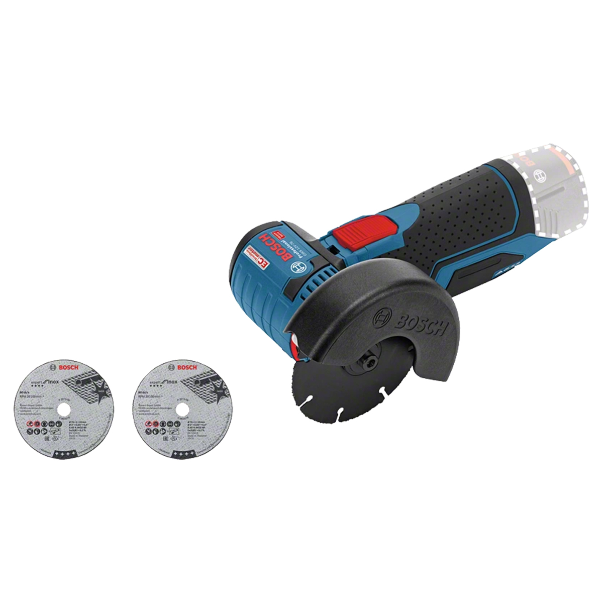 BOSCH เครื่องตัดไร้สาย 12V GWS 12V-76 (SOLO) [06019F2000]