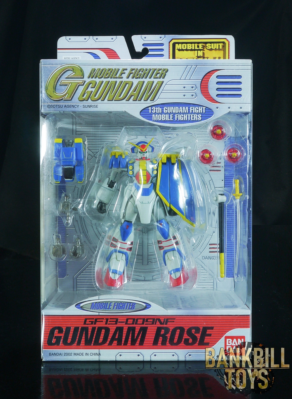 กันดั้ม Bandai MSIA MIA Mobile Suit in Action !! GF13-009NF Gundam Rose