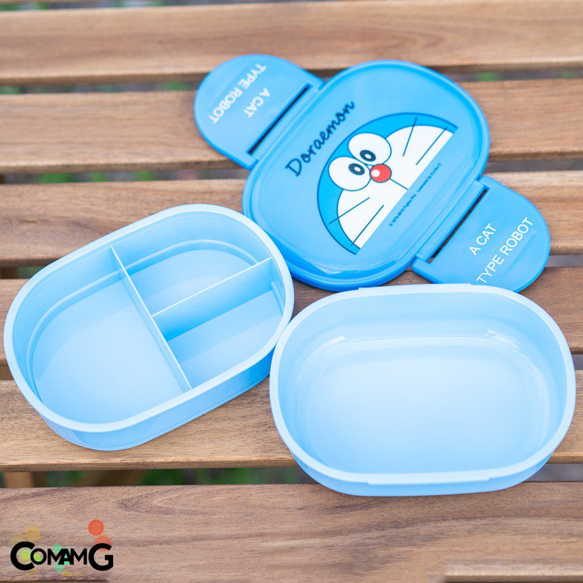 กล่องข้าวเด็ก ลายโดราเอมอน Doraemon กล่องใส่อาหาร ลิขสิทธิ์แท้100%