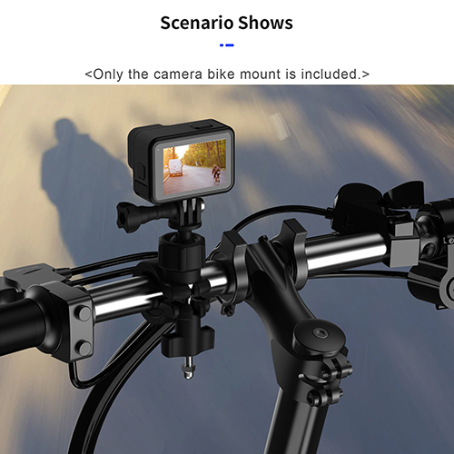 Telesin 360 Degree Rotation Handlebar Mount Bike Bicycle Motorcycle Bracket มอเตอร์ไซต์ จักรยาน GoPro l Action Camera