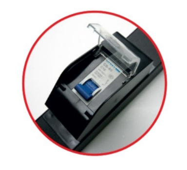 PDU 20 C13 Outlet (Circuit Breaker 32A +V-A+ Power Plug 32A) รางไฟที่มี C13 และปลั๊กเพาเวอร์ และ Volt-Amp