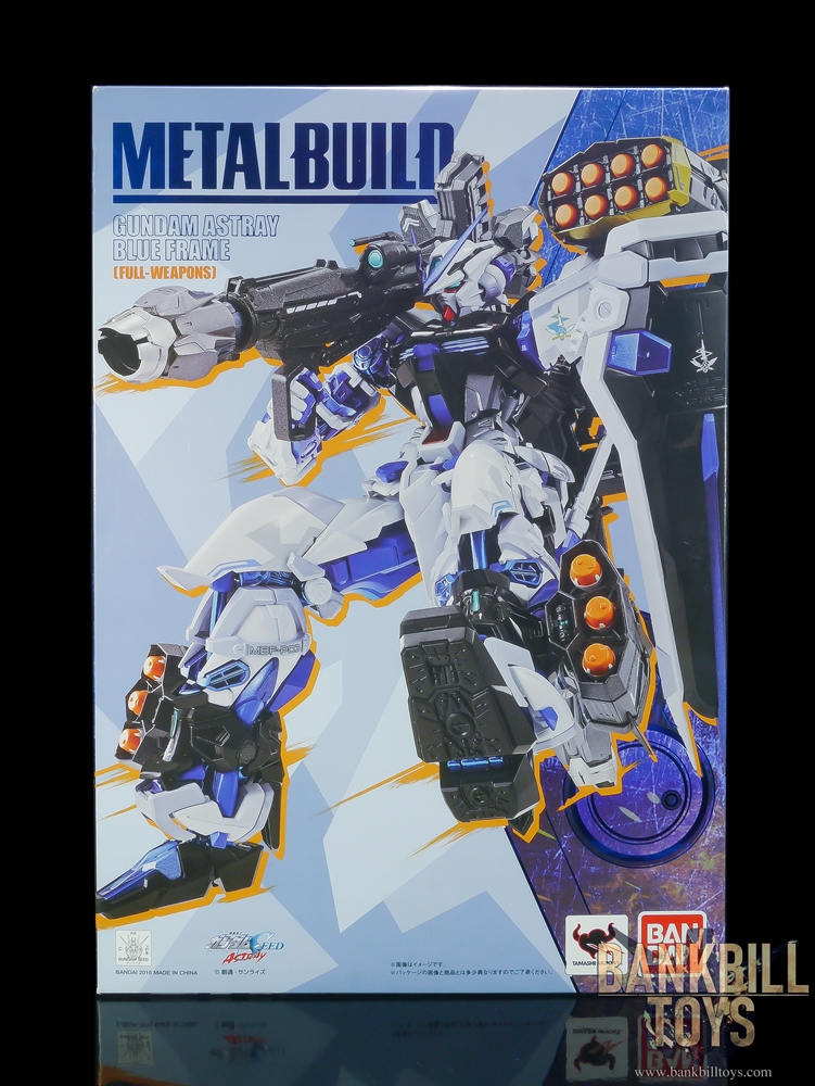 กันดั้ม Bandai Metal Build MBF-P03 Gundam Astray Blue Frame [Full Weapon Equipment]