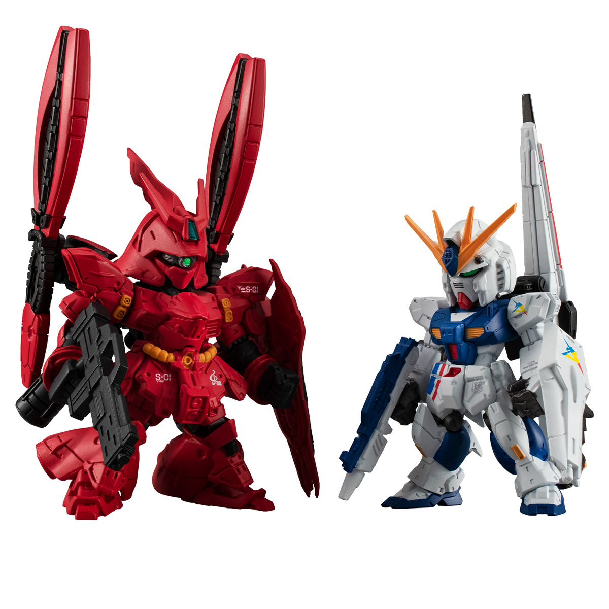 <Preorderภึง 27/8/2023>เปิดรับPreorder มัดจำ 100 บาท FW GUNDAM CONVERGE CORE RX-93ff ν GUNDAM & MSN-04FF SAZABI SET W/O GUM