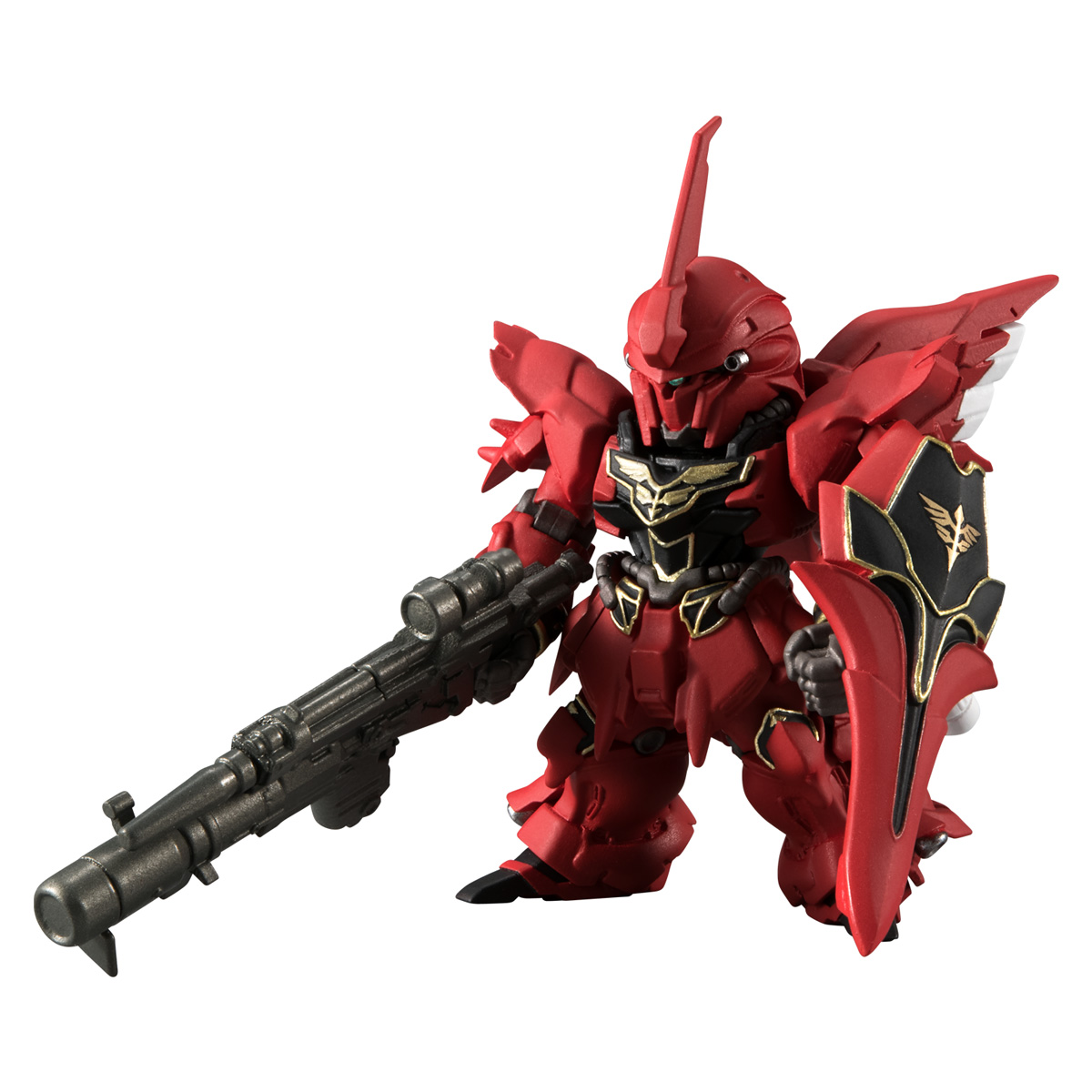 กันดั้ม Bandai Candy Toy FW Gundam Converge EX23 MSN-06S Sinanju [Full Weapon Set]