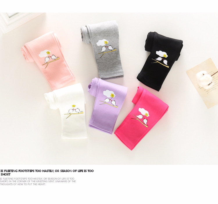 P31004 พร้อมส่งเลกกิ้งเด็กสีม่วง สั่งZ100 จัดZ110