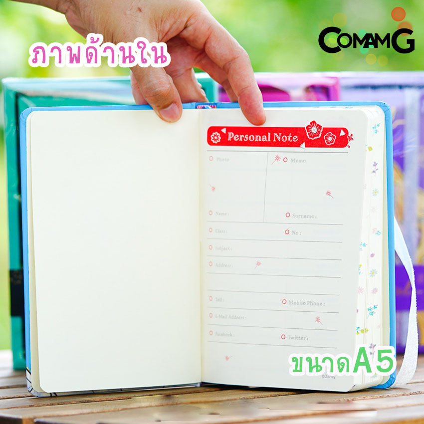 สมุดโน๊ตปกแข็ง ขนาดA5/A6 ลายการ์ตูนเจ้าหญิง/Avengers ชุดสมุดบันทึก สมุดNoteลายการ์ตูน พร้อมส่ง