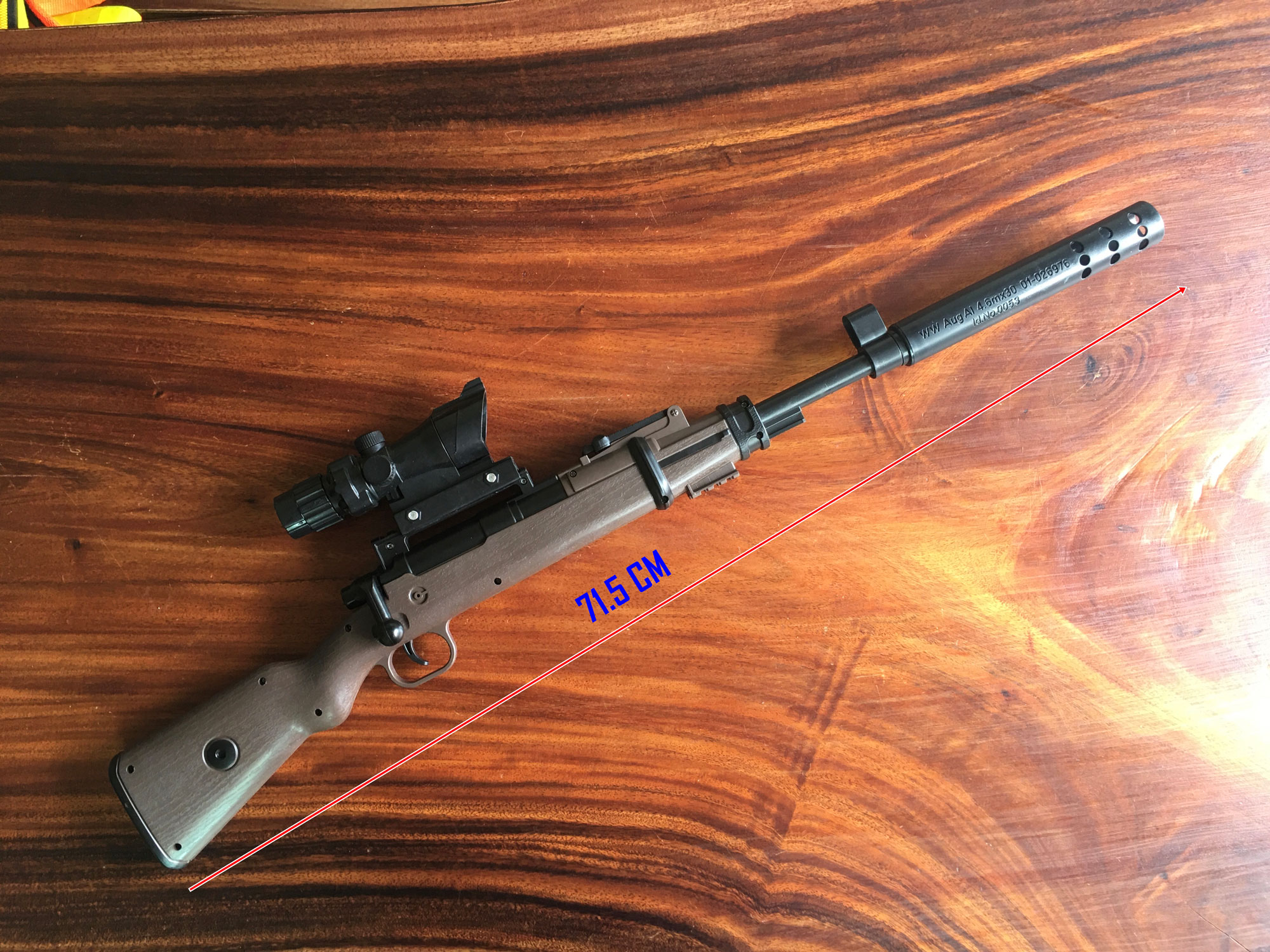 ปืนของเล่น ปืนอัดลมยิงกระสุนเจล ชักยิงทีละนัด พร้อมกล้องสโคปปืนซูมได้ 98K