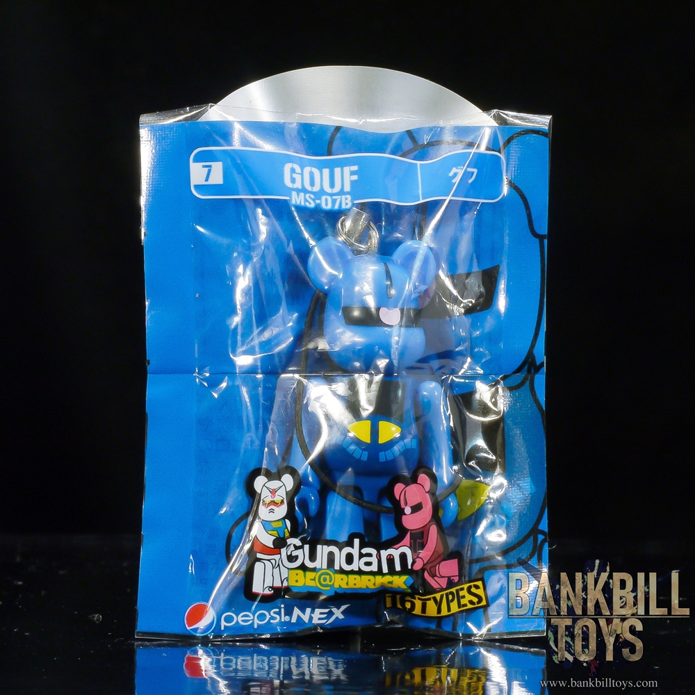 กันดั้ม Medicom Toy Pepsi NEX Mobile Suit Gundam BE@RBRICK 70% No.7 MS-07B Gouf