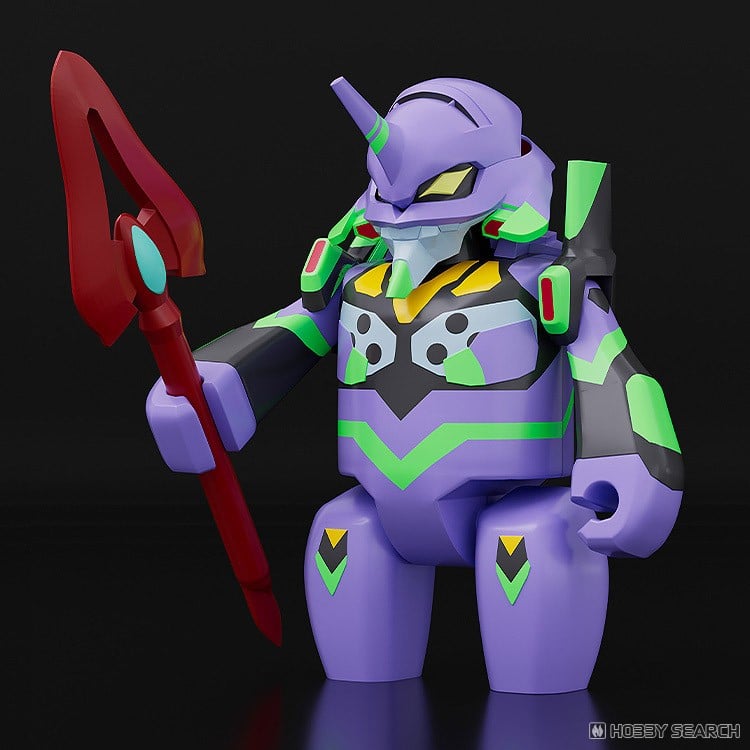 <Preorderถึง 19/12/2025 > 🔔เปิดรับPreorder มัดจำ 100 บาท BRICKROID Evangelion Test Type-01