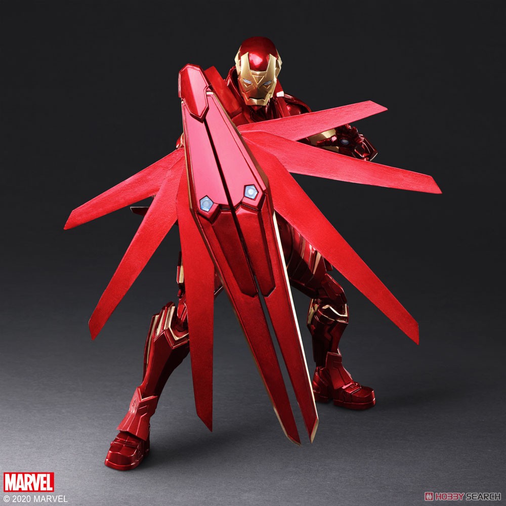 เปิดรับPreorder มัดจำ 700 บาท Marvel Universe Variant Bring Arts Designed by Tetsuya Nomura Iron Man (PVC Figure)