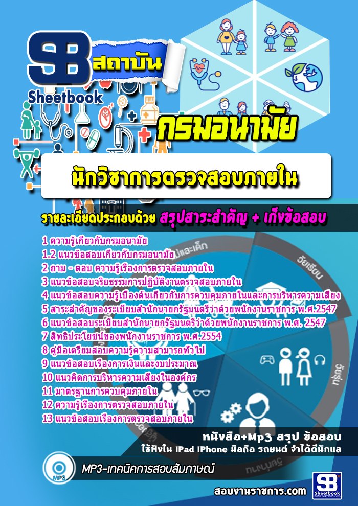 แนวข้อสอบ นักวิชาการตรวจสอบภายใน กรมอนามัย new