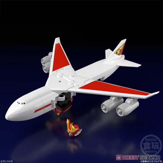 เปิดรับPreorder มัดจำ 300 บาท Super Mini Pla Brave Command Dagwon (Set of 3) (Shokugan) โมเดลประกอบ