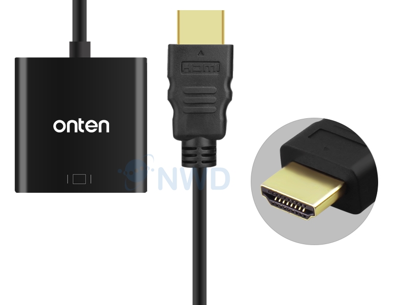 ตัวแปลงสัญญาณ OTN-5165 (HDMI to VGA Adapter)