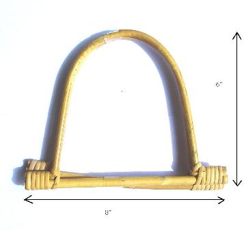 *หมด* หูกระเป๋า ทำจาก หวาย ขนาดเล็ก Rattan Bag Handle (Small)