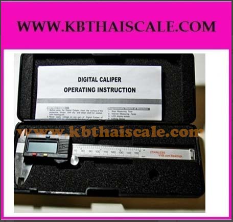 เวอร์เนียร์ดิจิตอล เครื่องวัดขนาด เครื่องมือวัดขนาด CALIPER VERNIER GAUGE 6 นิ้ว