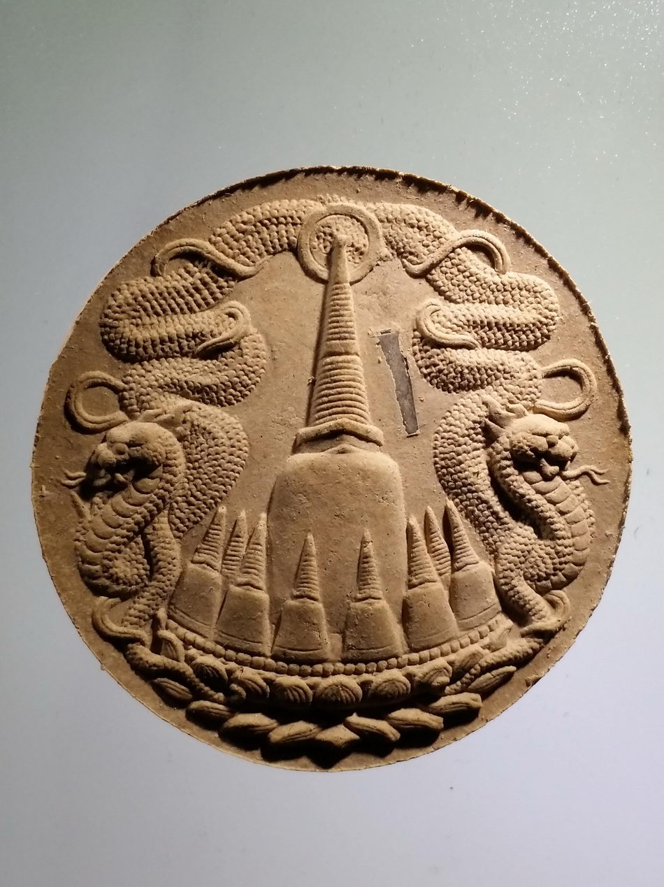 รหัสสินค้า จตุคามรามเทพ 819 พระเทวราชโพธิสัตว์จตุคามรามเทพ รุ่นเฉลิมราชจอมราชันย์ (โคตรเศรษฐียุค 8) เนื้อว่านหน้ากากเงิน