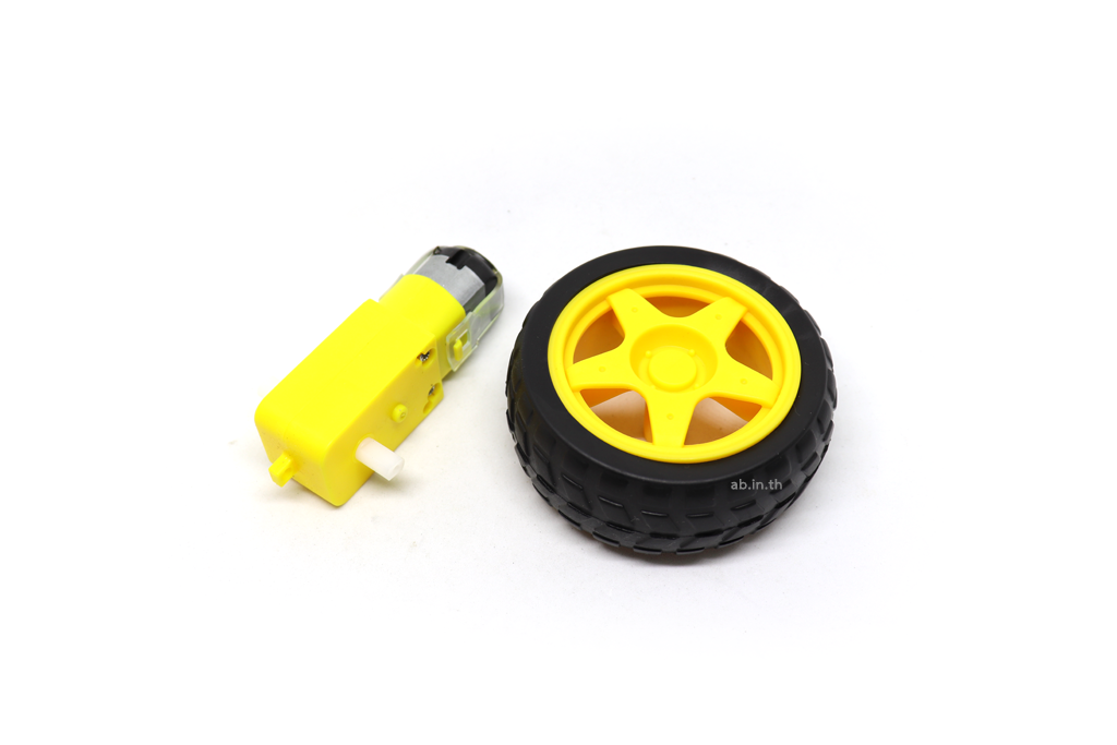 Wheel robot car + Motor Gear Box