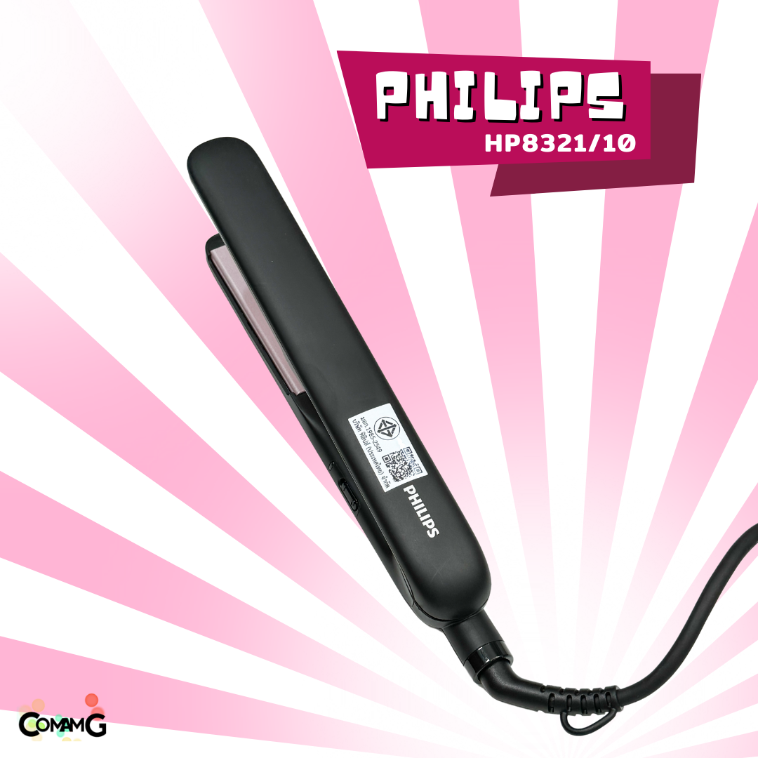PHILIPS เครื่องหนีบผม รุ่น HP8321/00 Hair Straightener ที่หนีบผมตรง สินค้าใหม่ ของแท้ ประกันศูนย์