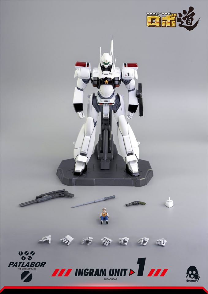 เปิดรับPreorder มัดจำ 1000 บาท Threezero 1/35 Mobile Police Patlabor - ROBO-DOU Ingram Unit 1 -