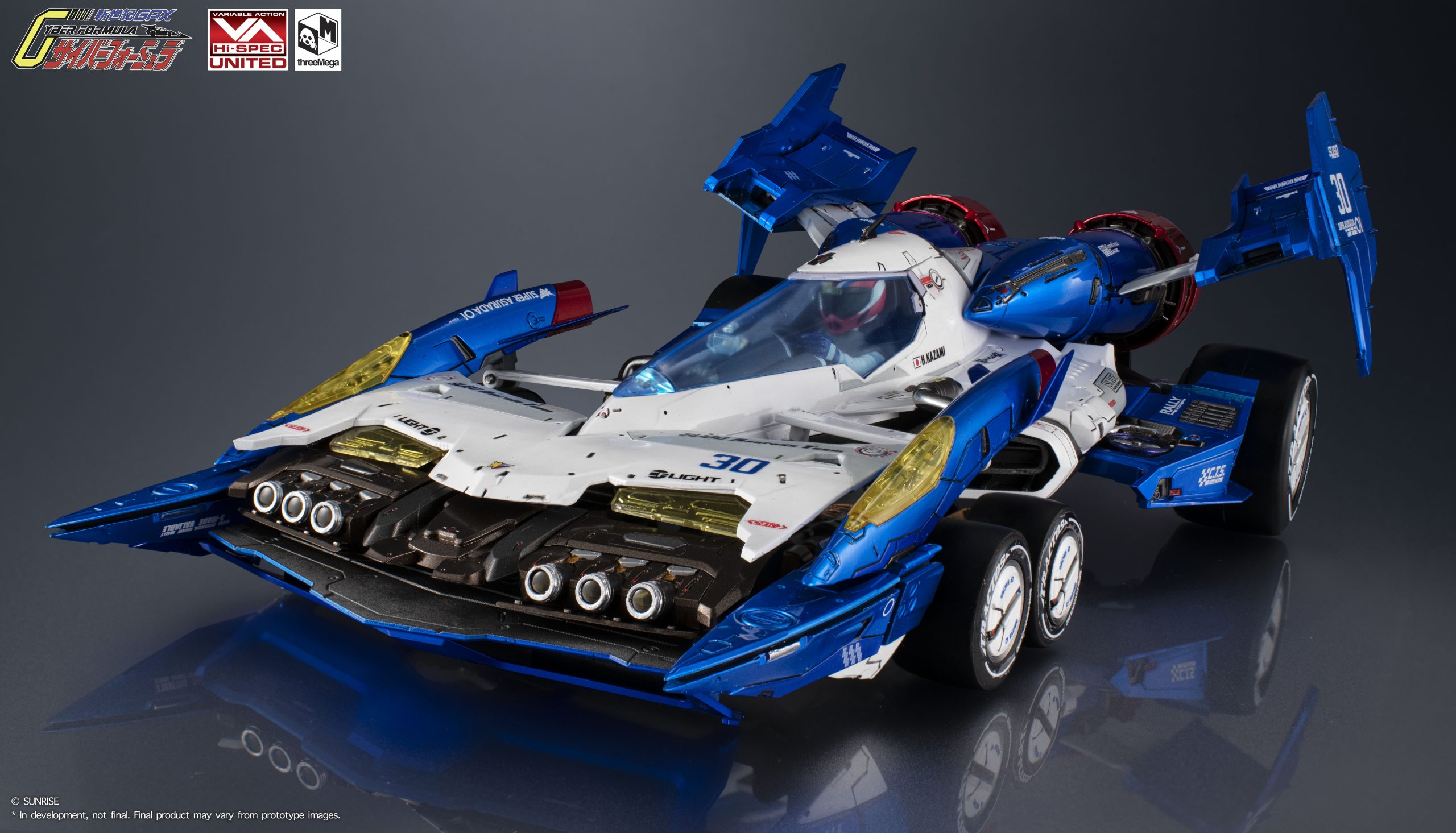 <preorder ปิดรับวันที่ 14/4/2025> เปิดรับPreorder มัดจำ 7000 บาท Future GPX Cyber Formula VARIABLE ACTION Hi-SPEC UNITED