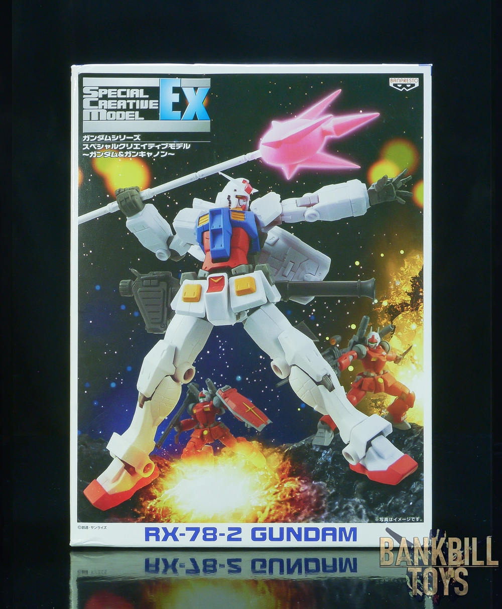 กันดั้ม Banpresto Gundam Series S.C.M. Special Creative Model EX ~Gundam & Guncannon~ RX-78-2 Gundam