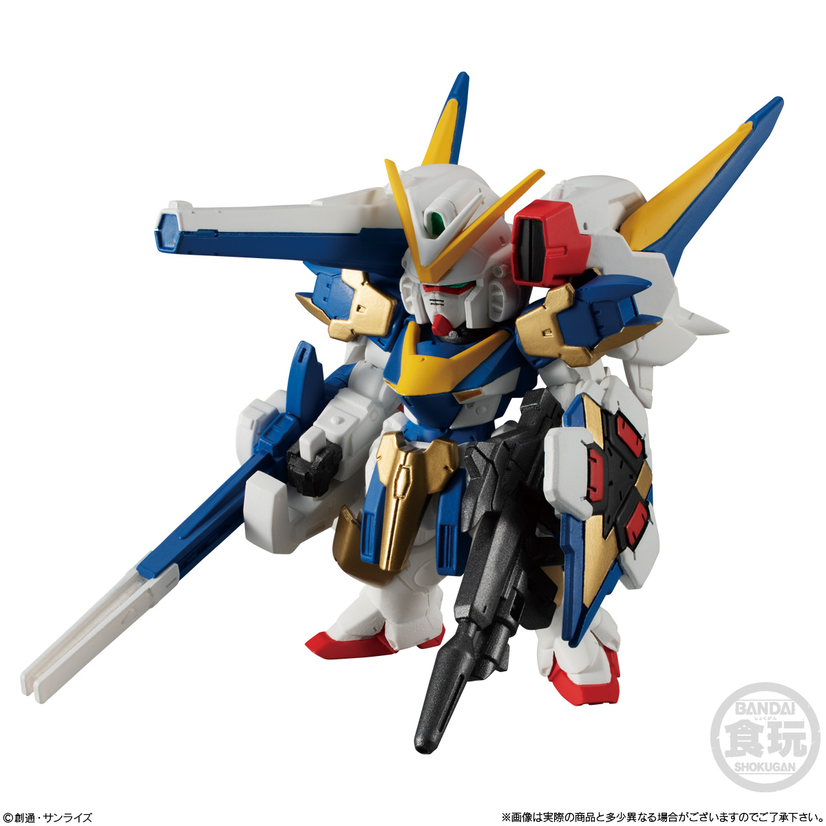 กันดั้ม Bandai Candy Toy FW Gundam Converge #Plus01 No.+001 LM314V23/24 Victory 2 Assault-Buster Gundam