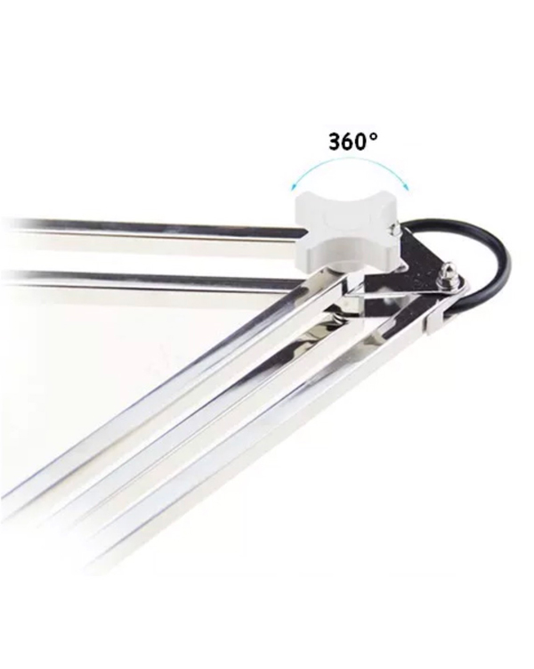 โคมไฟแว่นขยายหนีบโต๊ะ 10X ( กำลังขยาย 10เท่า ) โคมไฟ โคมไฟแว่นขยาย Lamp Magnifier 10X Clamp Magnifying Lamp