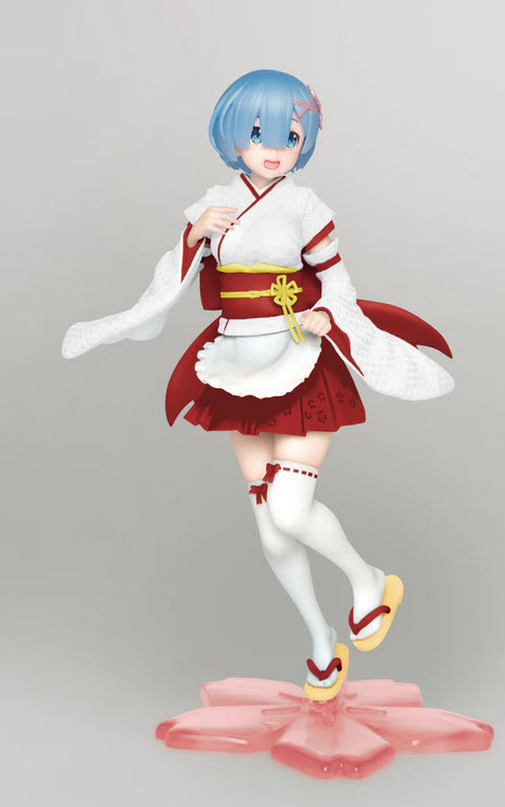 (Preorder ถึงวันที่ 21/10/2022) เปิดรับPreorder มีค่ามัดจำ 250บาท Precious Figure - Rem Japanese Maid Ver. ( Renewal Edition )