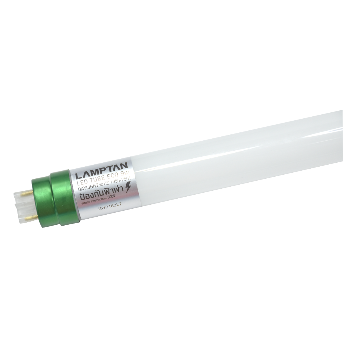 LAMPTANหลอด LEDT8 (ขั้วเขียว) ขนาด 9W