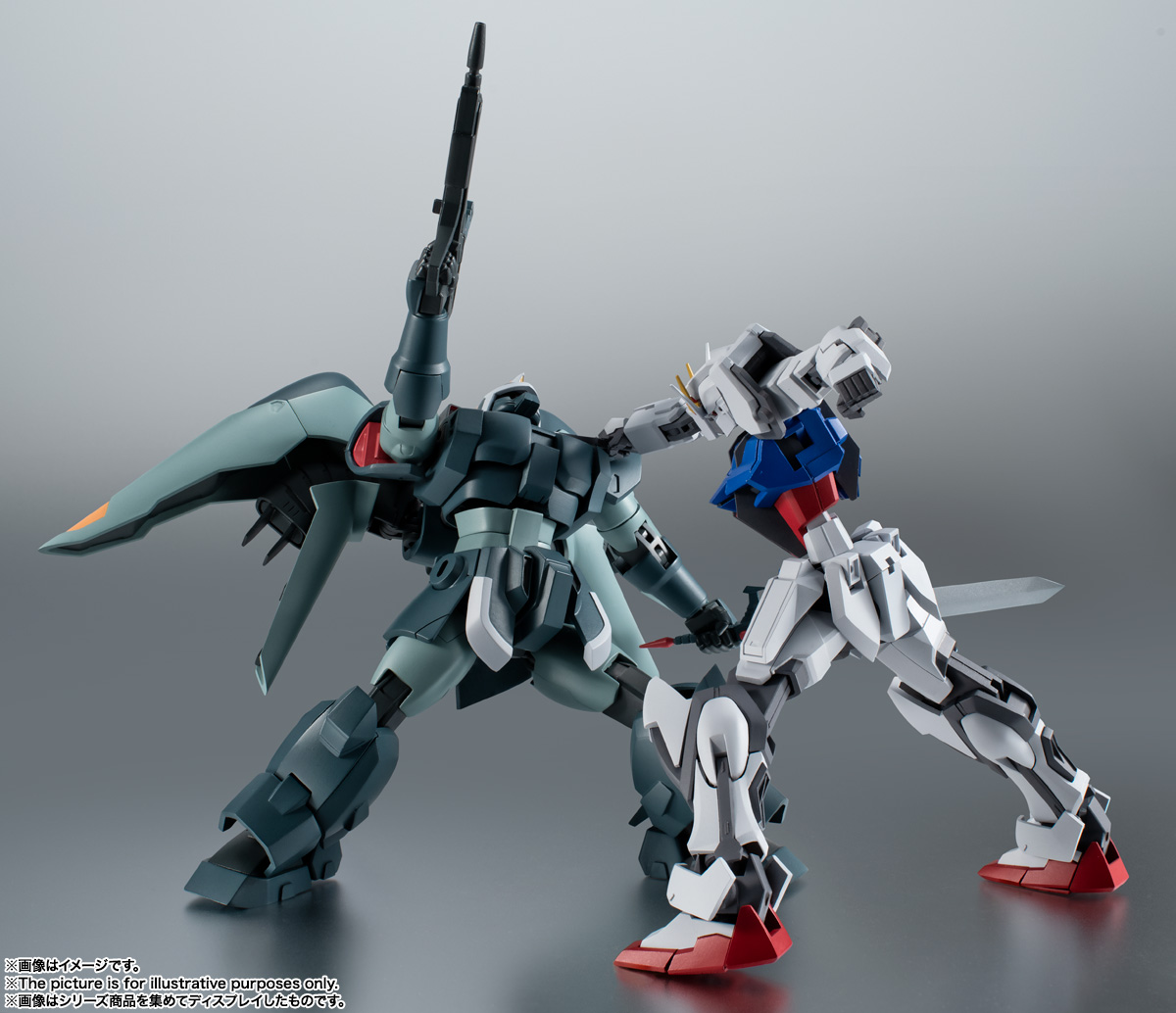 กันดั้ม Bandai Spirits The Robot Spirits <SIDE MS> R-300 GAT-X105 Strike Gundam Ver. A.N.I.M.E.