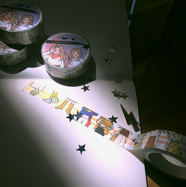 Masking Tape: exotic party