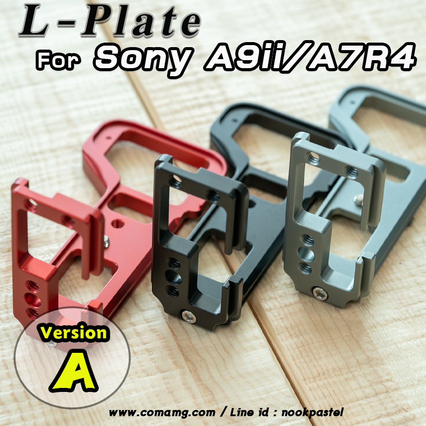 L-Plate กล้องSony A9ii / A7R4 / A7S3 Camera Hand Grip Version A