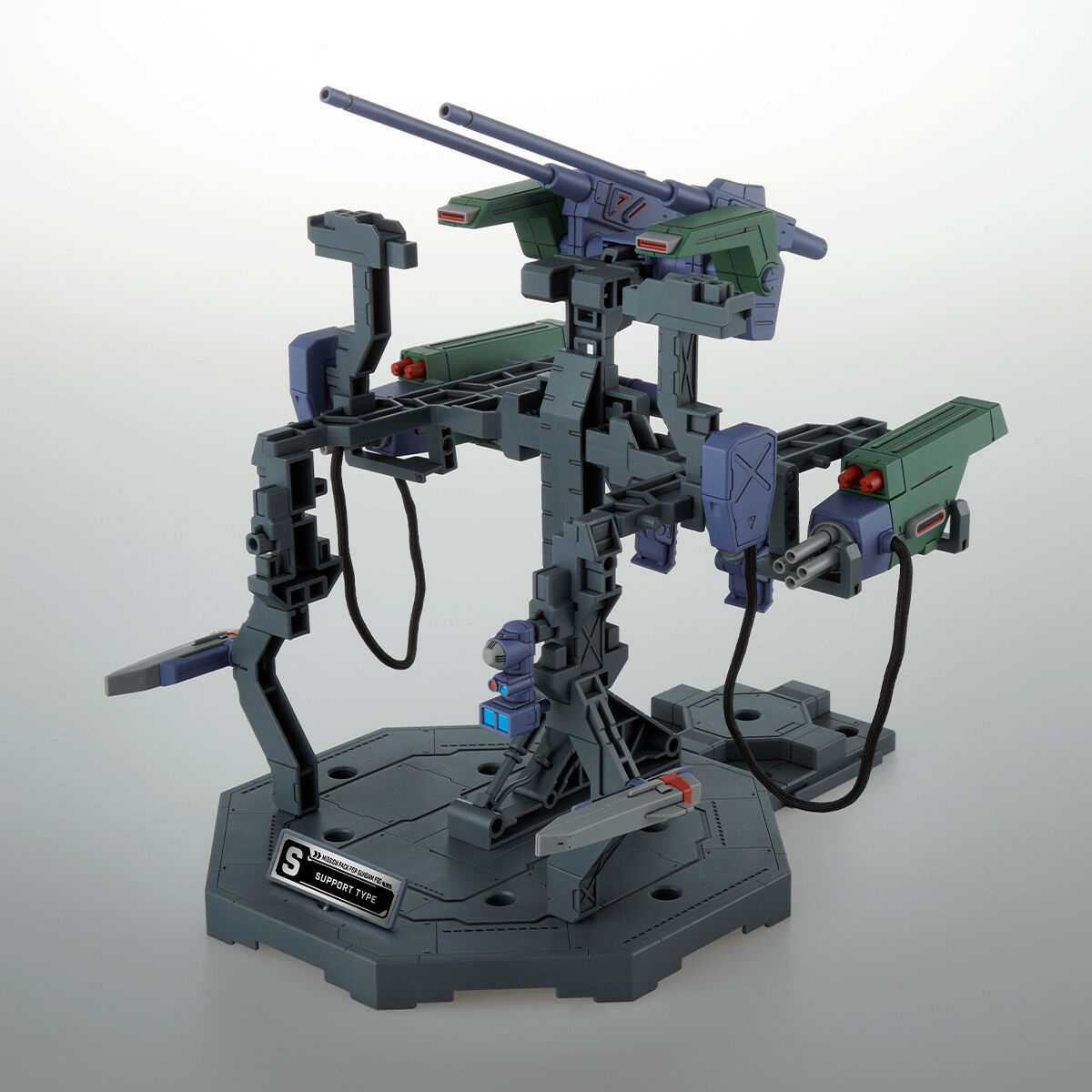 Preorder ปิดรับพรีที่ 4 คิว มีมัดจำ 250 บาท เฉพาะพาส P-bandai MG 1/100 Mission Pack Hangar for Gundam F90 Twin Set