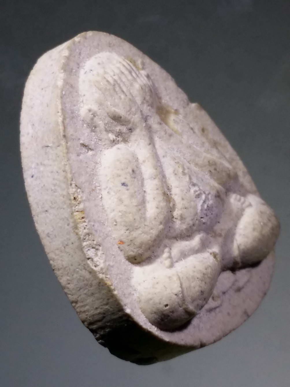 รหัสสินค้า พระปิดตา ทั่วไป 139 พระปิดตาเนื้อผง วัดคงคา จังหวัดนนทบุรี สร้างปี 2536