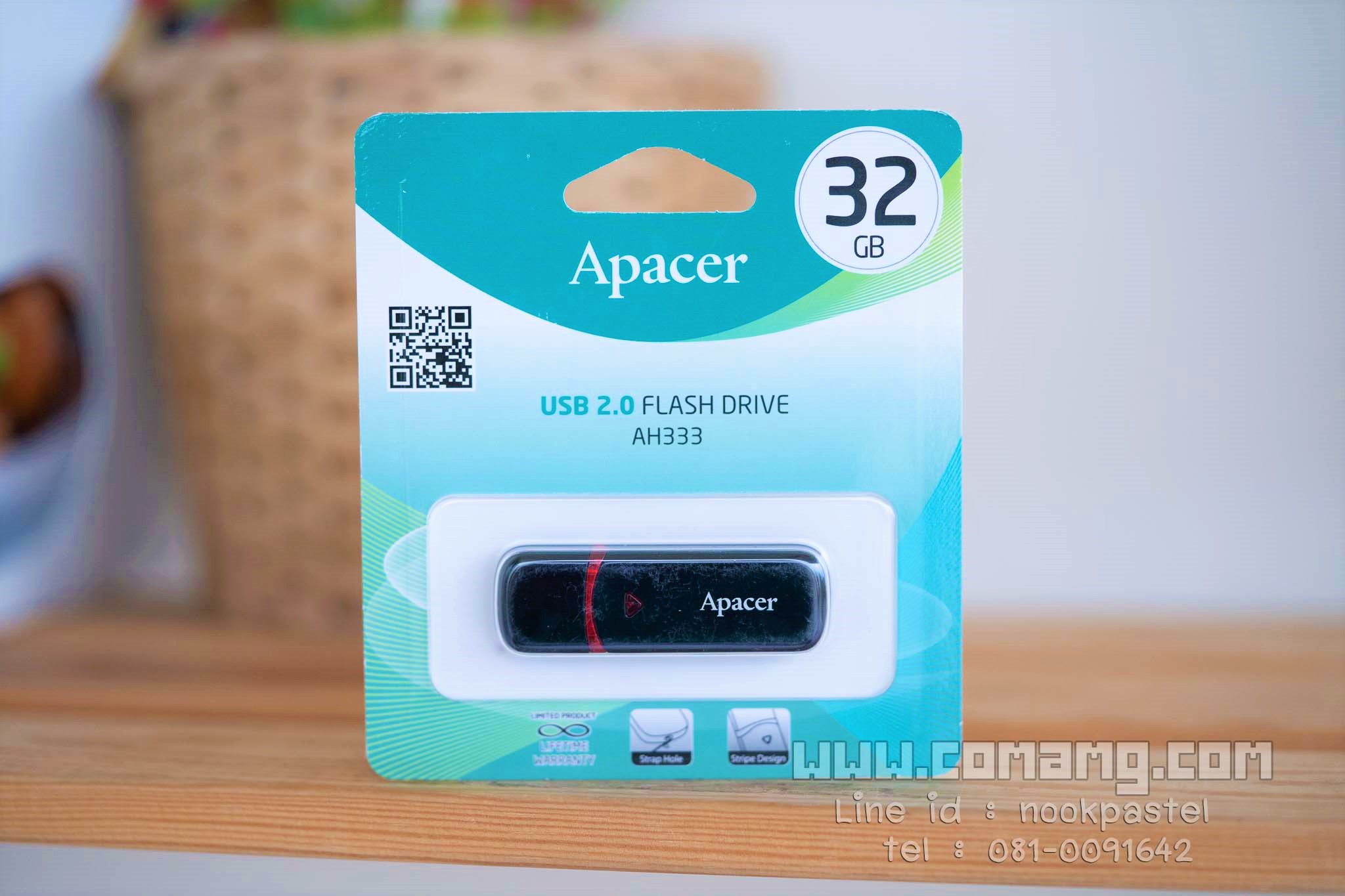 แฟลชไดร์ฟ Apacer USB2.0 ah333 32GB