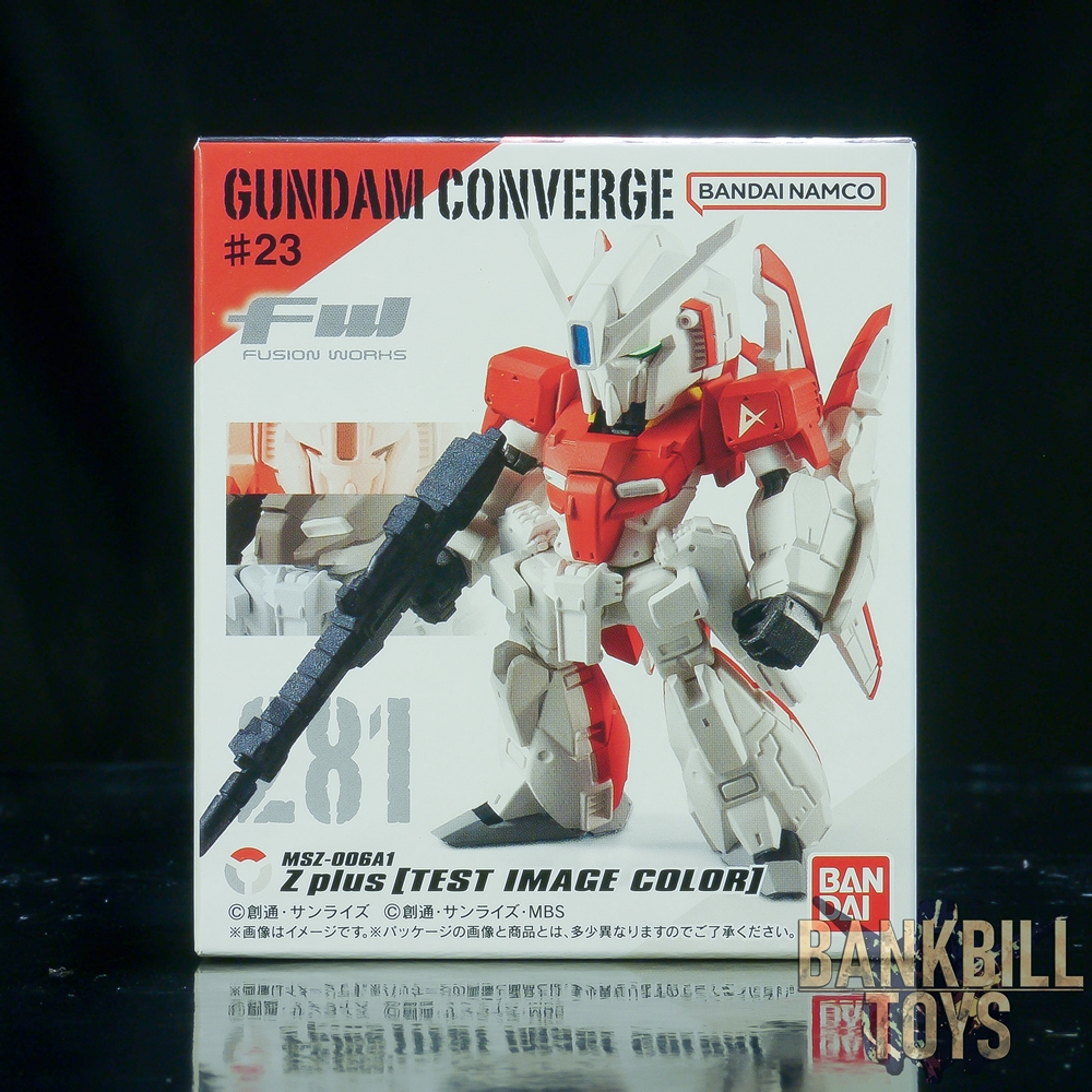 กันดั้ม Bandai Candy Toy FW Gundam Converge #23 No.281 MSZ-006A1 Z Plus [Test Image Color]