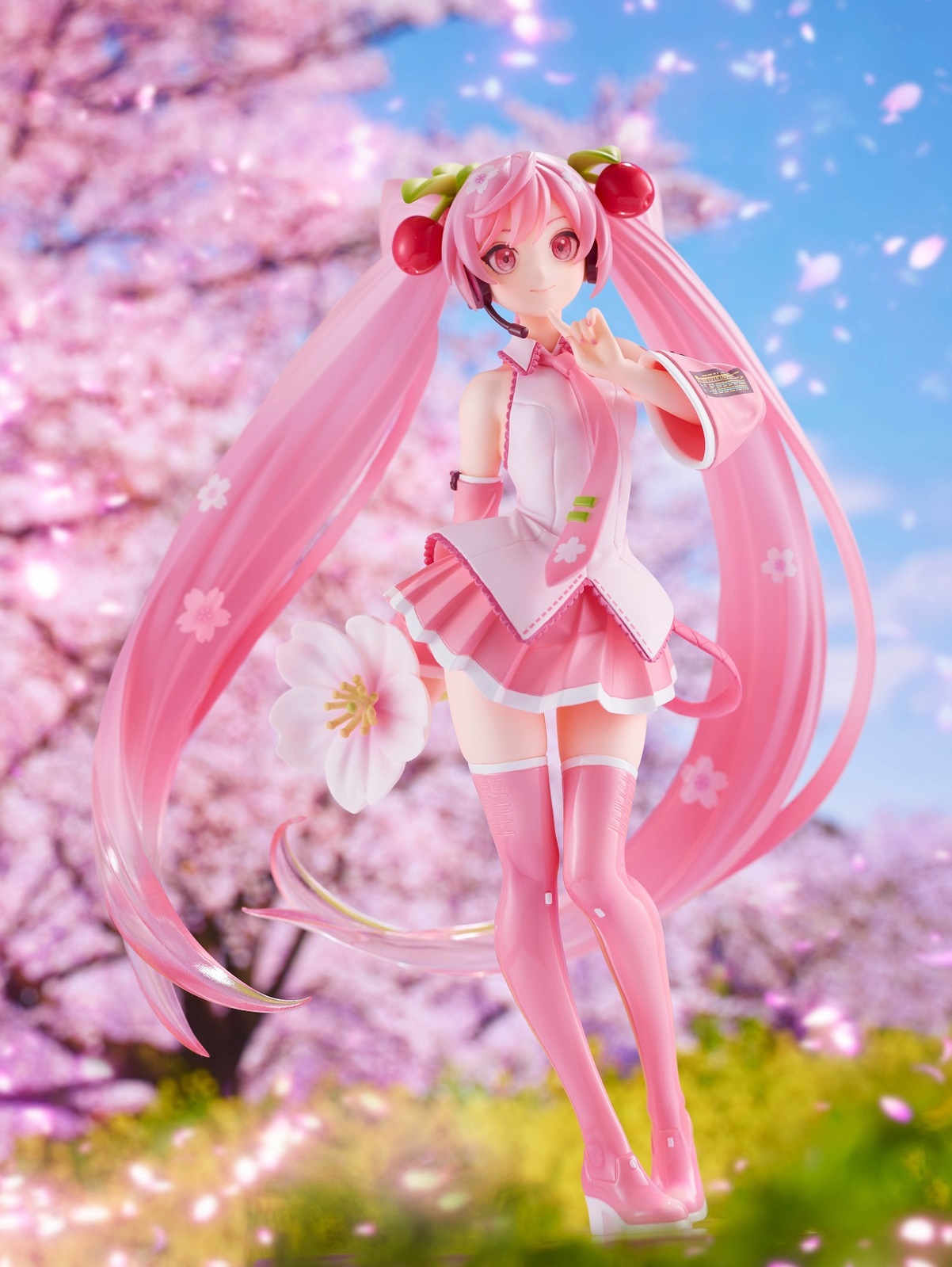 เปิดรับPreorder มีค่ามัดจำ 200 บาทSakura Miku~Newly written figure 2021 ver~ สูง18cm