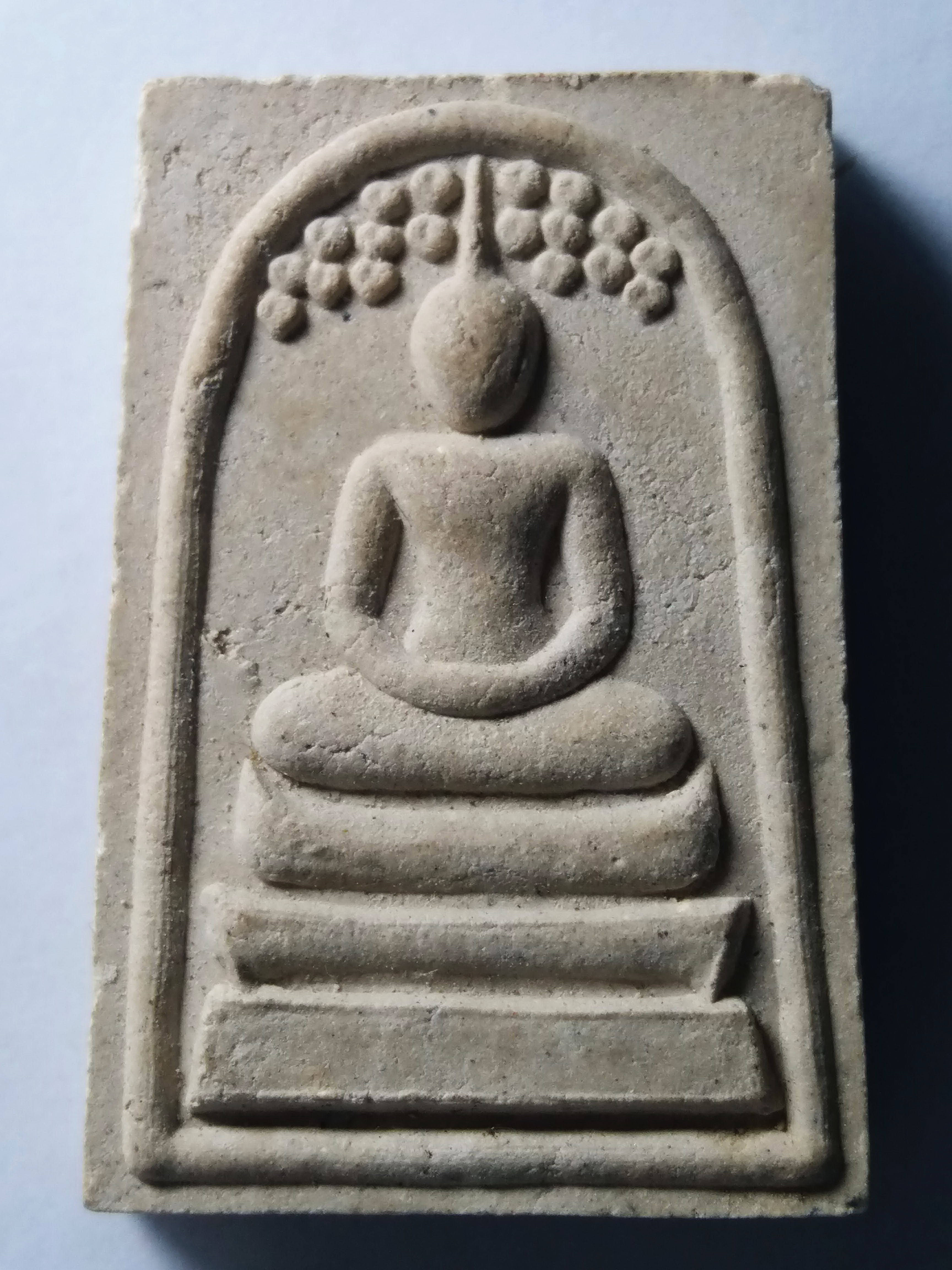 รหัสสินค้า พระสมเด็จ วัดต่างๆ 187 พระสมเด็จเนื้อผง พิมพ์ปรกโพธิ์ ไม่ทราบที่