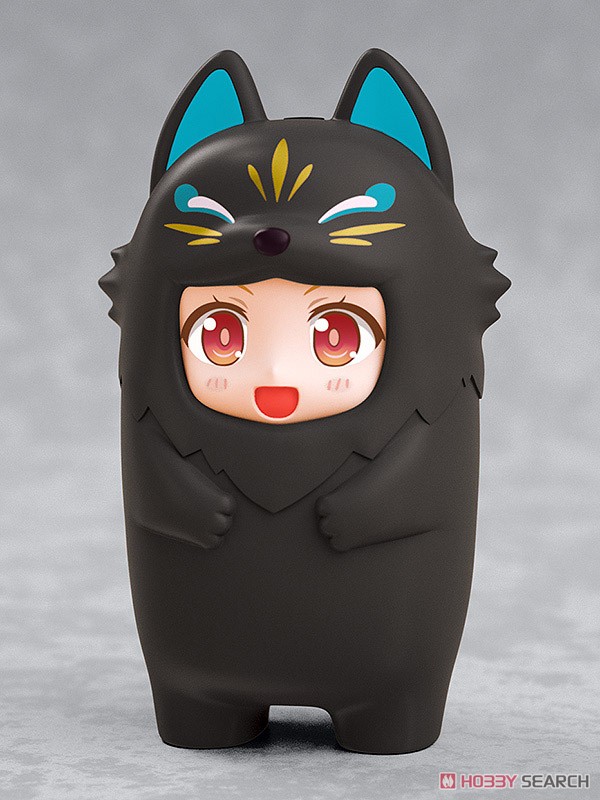 <Preorderถึงวันที่ 3/7/2023 > เปิดรับPreorder #มัดจำ 200 บาท Nendoroid More Kigurumi Face Parts Case (Black Kitsune) (PVC Figure)