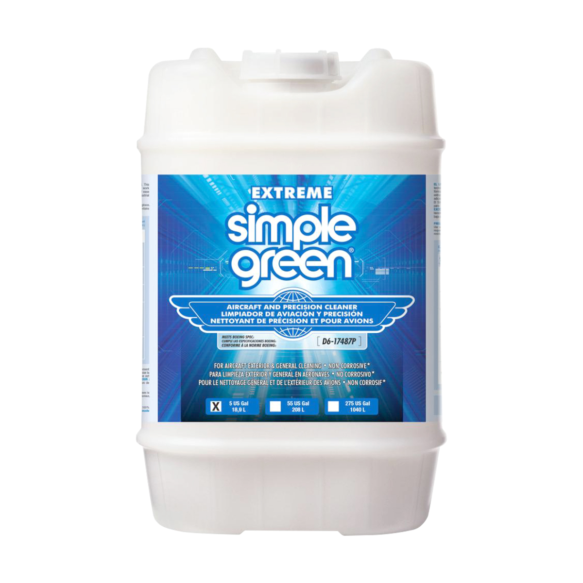 SIMPLE GREEN No.13405 Extreme Concentrate Cleaner Pail size 5gallon