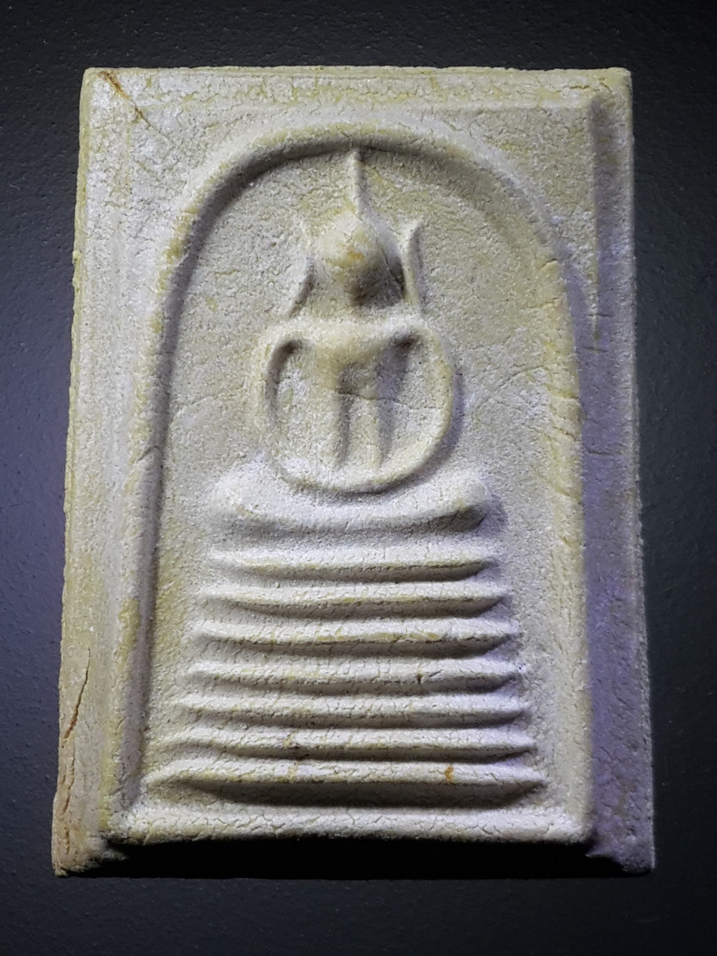 รหัสสินค้า พระมีกล่อง 393 พระสมเด็จเนื้อผง วัดแค จังหวัดอยุธยา