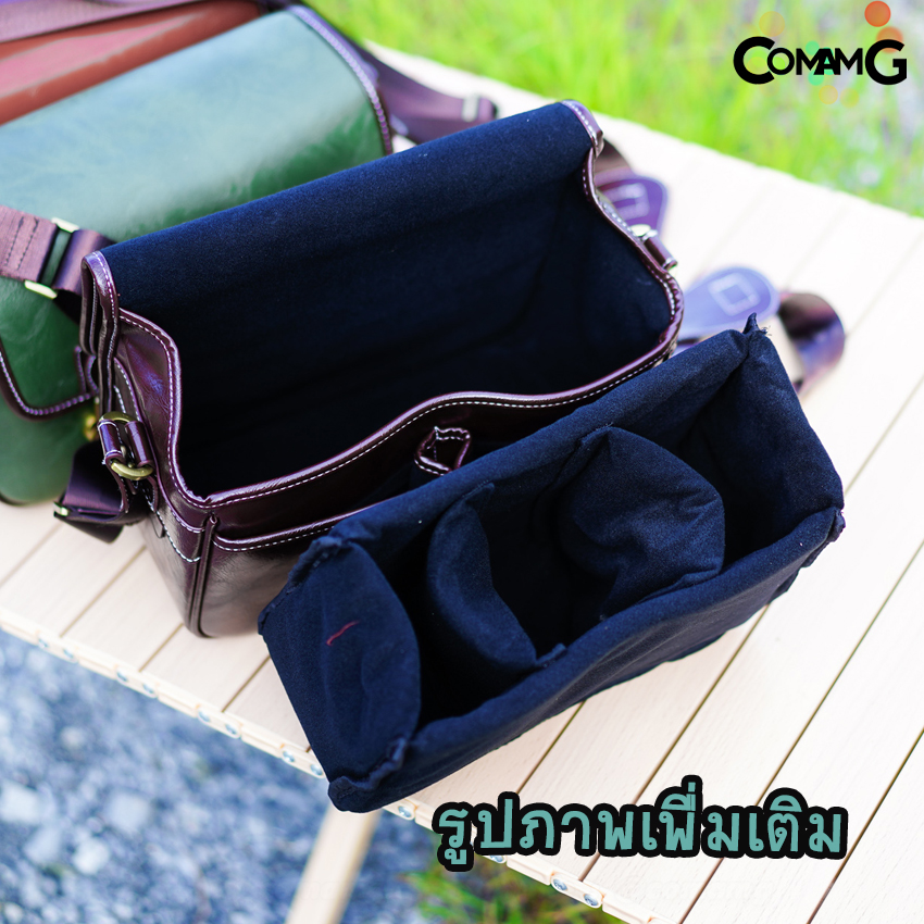 กระเป๋ากล้อง กระเป๋ากล้องหนัง กระเป๋ากล้องวินเทจ Leather camera bag vintage พร้อมส่ง
