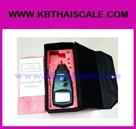 เครื่องวัดความเร็วรอบ Digital Laser Photo Tachometer Non Contact Tach