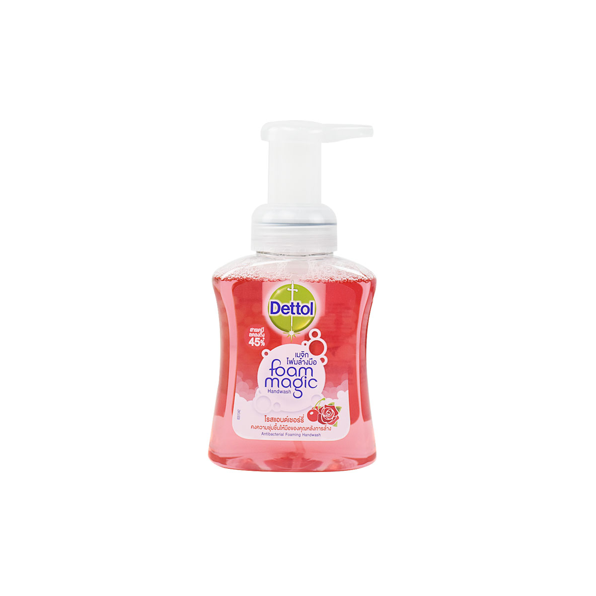 DETTOL เดทตอล-โรสแอนด์เชอร์รี่ 250มล.