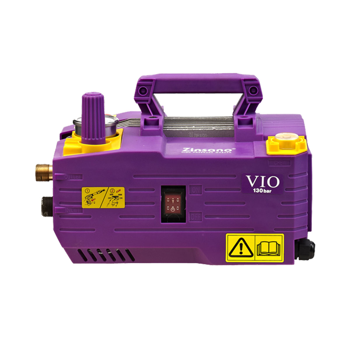 ZINSANO เครื่องฉีดน้ำแรงดันสูง 130บาร์ รุ่น VIP.VIO
