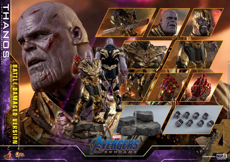เปิดรับPreorder มัดจำ 6600 บาท MMS564 - Thanos 1/6th scale (Battle Damaged Version) Collectible Figure