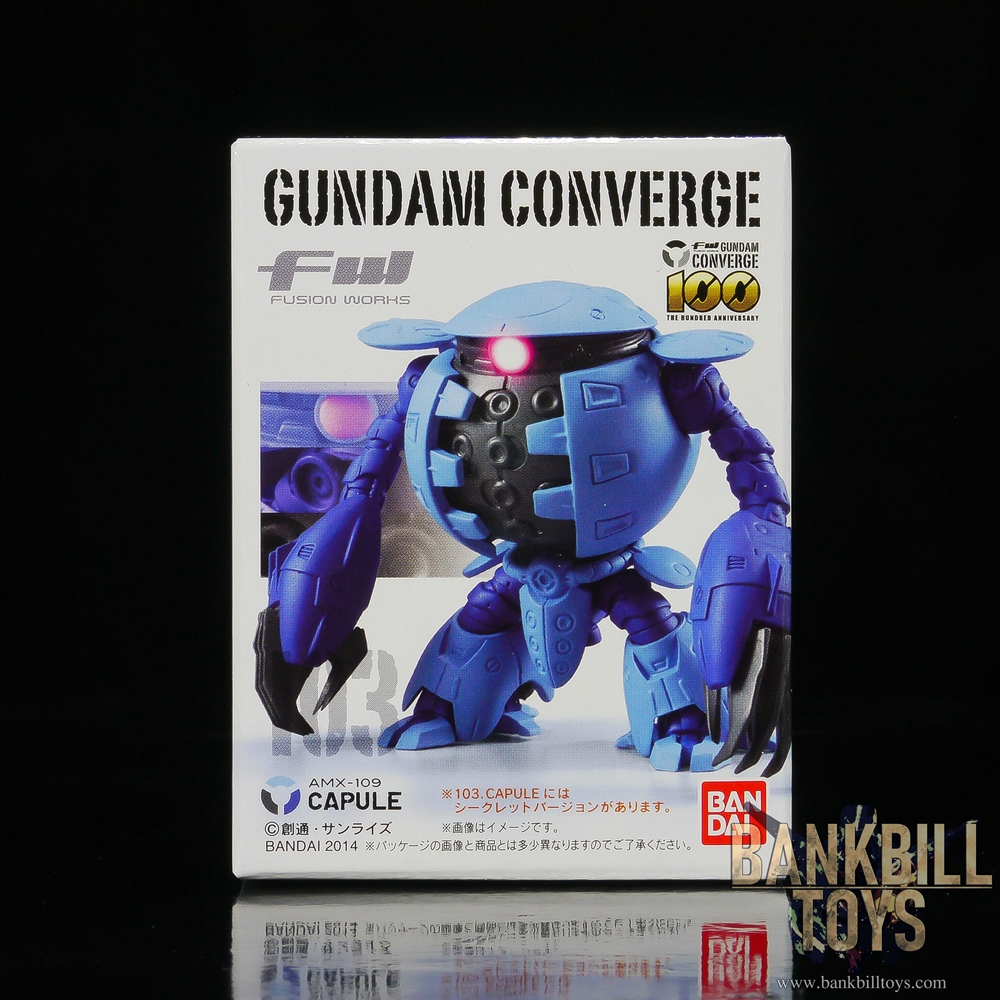 กันดั้ม Bandai Candy Toy FW Gundam Converge 17 No.103 AMX-109 Capule