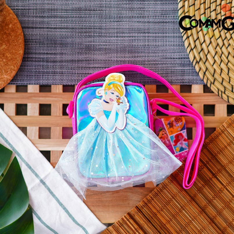 กระเป๋าสะพายข้างเจ้าหญิง กระเป๋าเด็กผู้หญิง ลายลิขสิทธิ์แท้