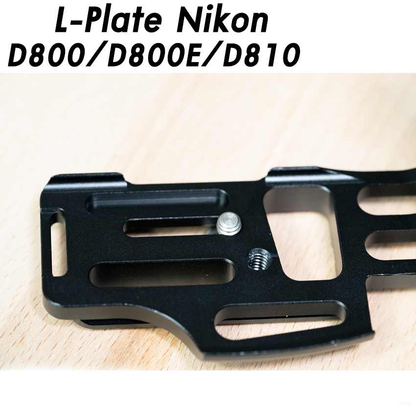 L-Plate Nikon D800 / D800E / D810 Camera Grip กันกระแทก และยึดอุปกรณ์